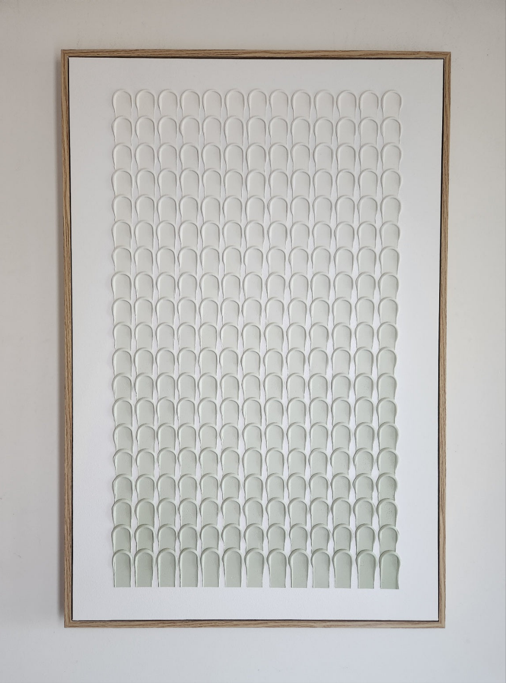 Minimalist Strokes Light Green Fade