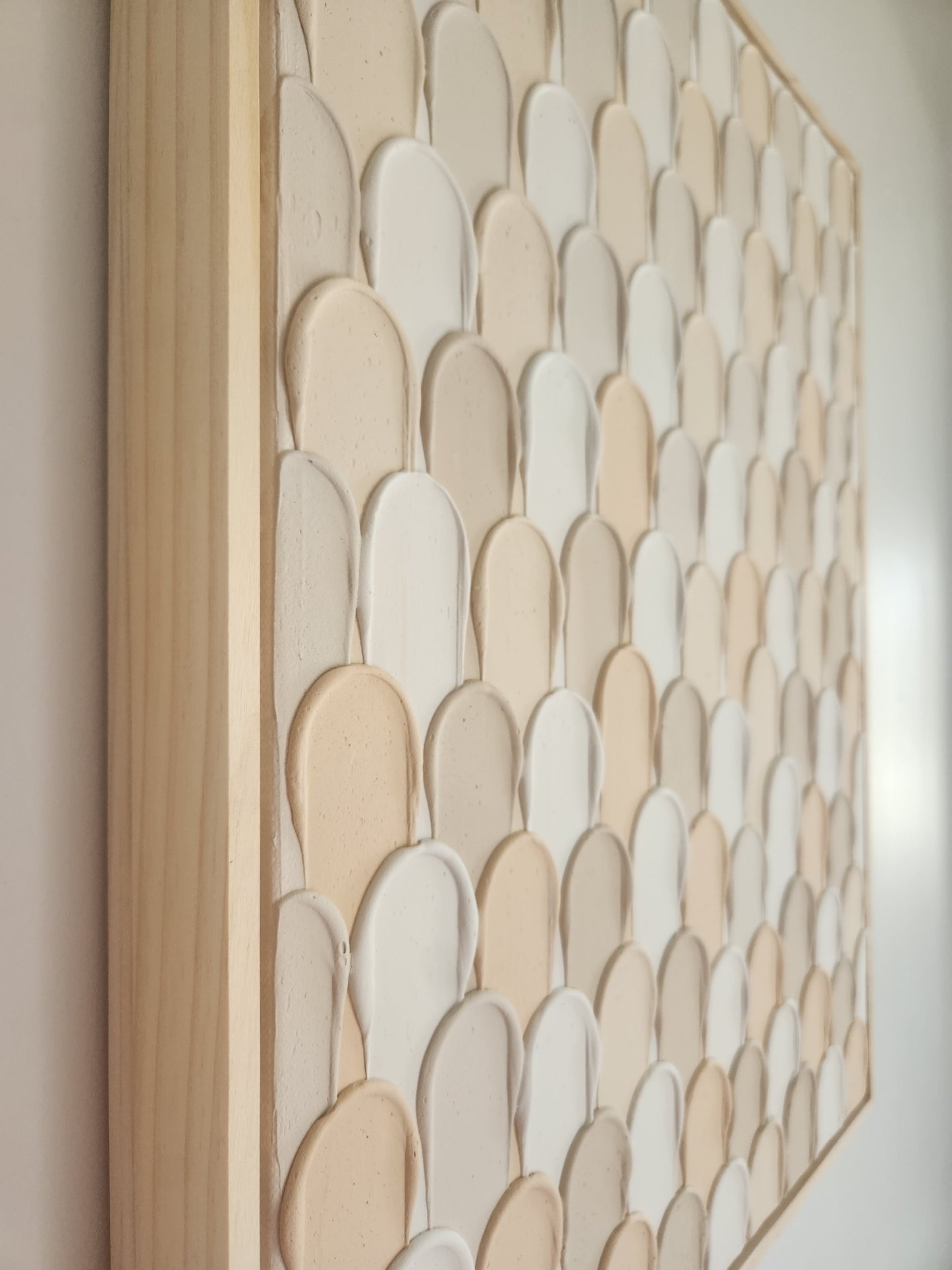 Lost in the crowd (Peach and Beige)