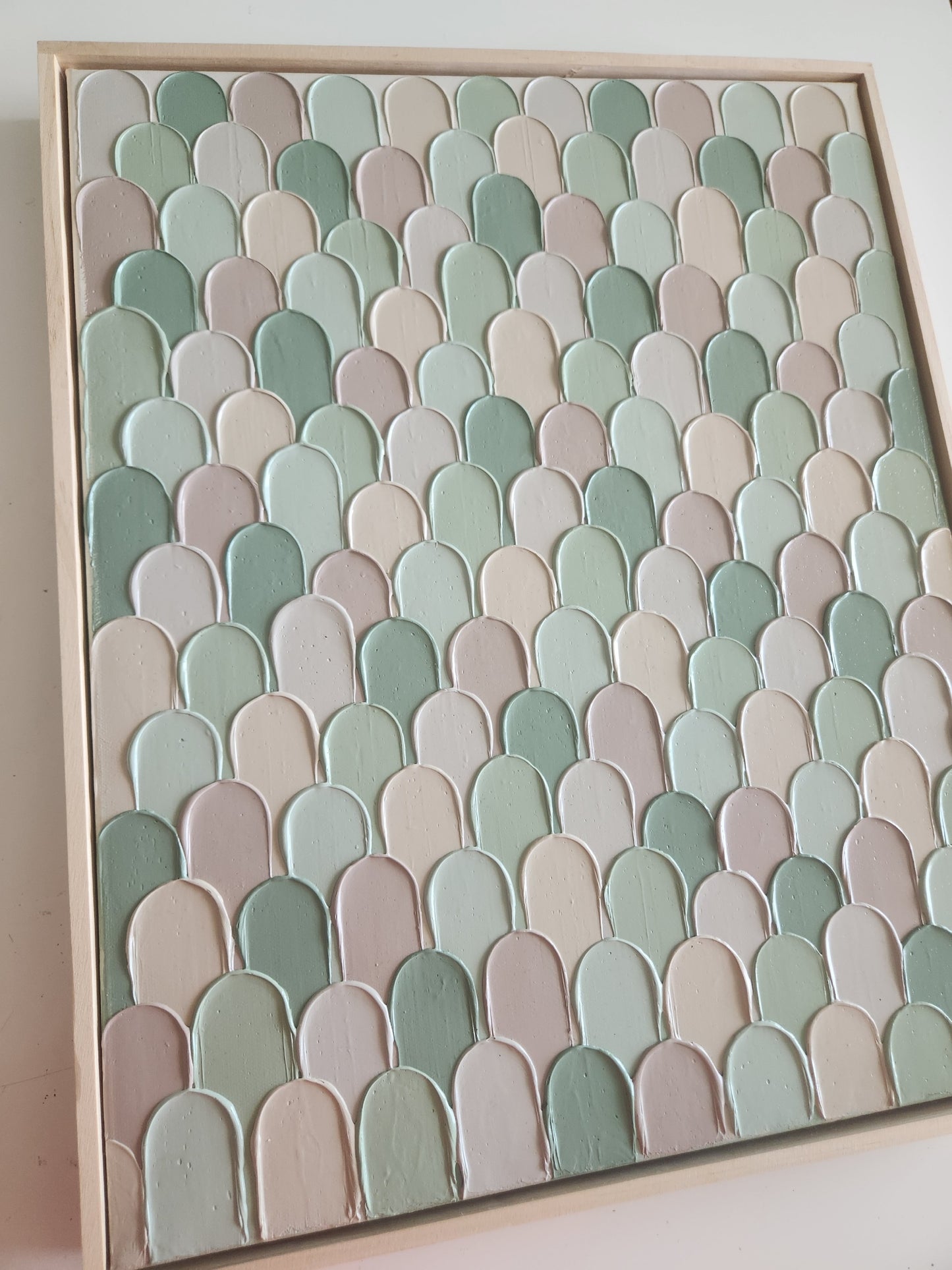 Lost in the crowd (Green and Pink)